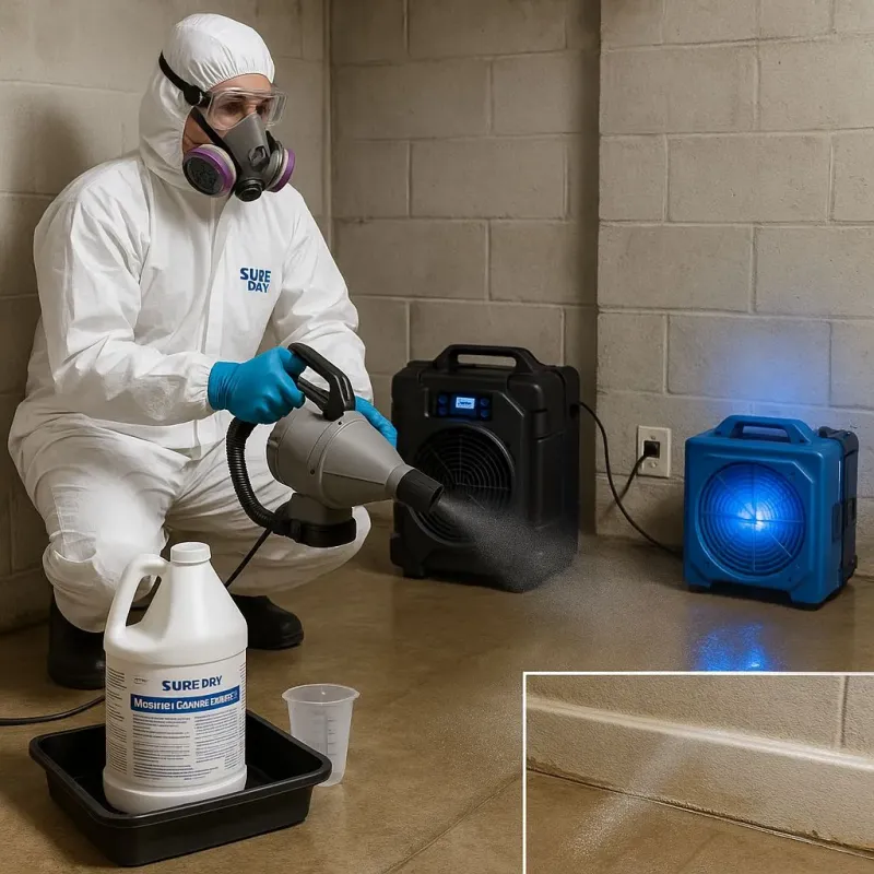 Sanitization and Odor Removal process in Oley, PA