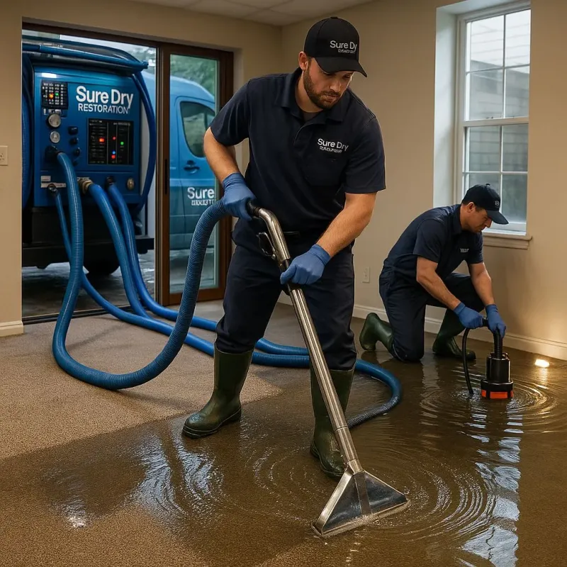 Water Extraction and Removal process in Oley, PA